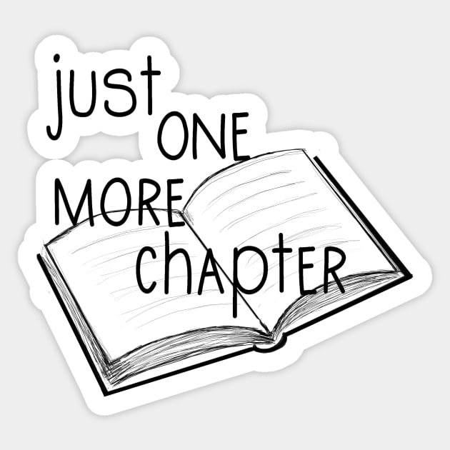 One more chapter Sticker by AvviareArt